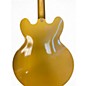 Used Epiphone ES335 Traditional Pro Metallic Gold Hollow Body Electric Guitar