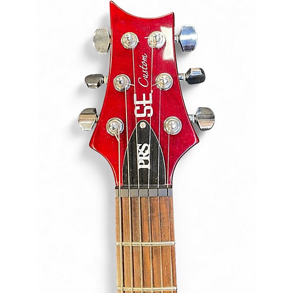 Used PRS SE Custom 22 Cherry Sunburst Solid Body Electric Guitar
