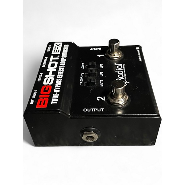 Used Radial Engineering Bigshot True Bypass FX Loop Switcher Pedal