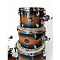 Used Mapex 5 Piece Saturn Studioease 6 Piece Amber Drum Kit