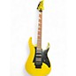 Used Ibanez RG450EXB Black and Yellow Solid Body Electric Guitar thumbnail