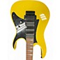 Used Ibanez RG450EXB Black and Yellow Solid Body Electric Guitar