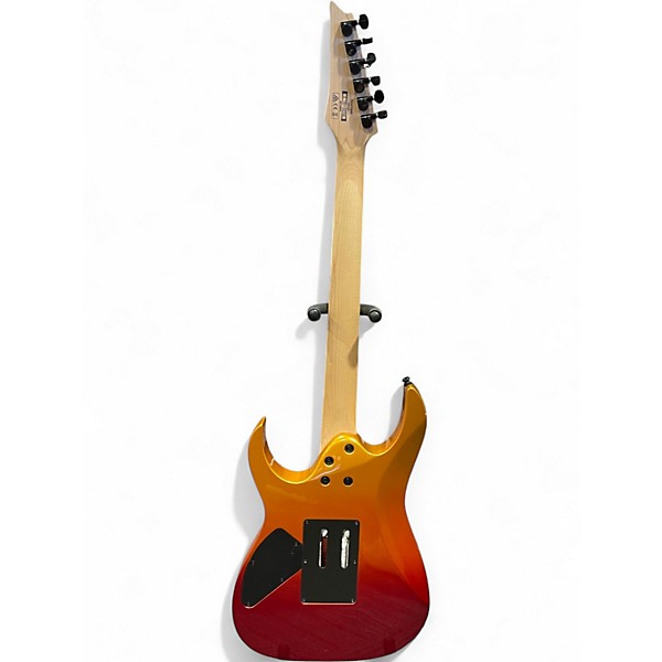Used Ibanez RG470MB Gold/Orange Solid Body Electric Guitar