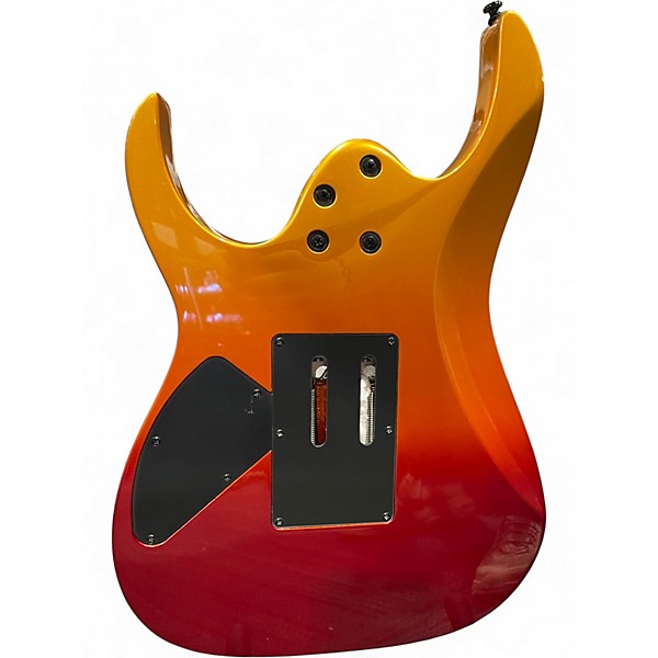 Used Ibanez RG470MB Gold/Orange Solid Body Electric Guitar