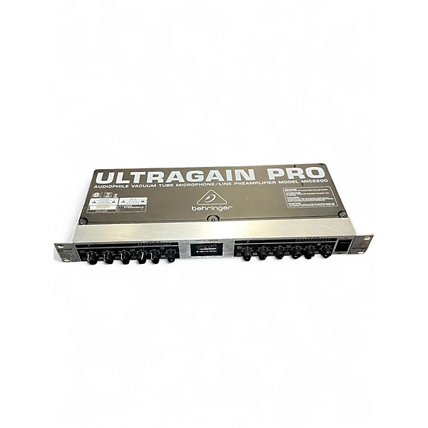 Used Behringer Ultragain Pro MIC2200 Microphone Preamp