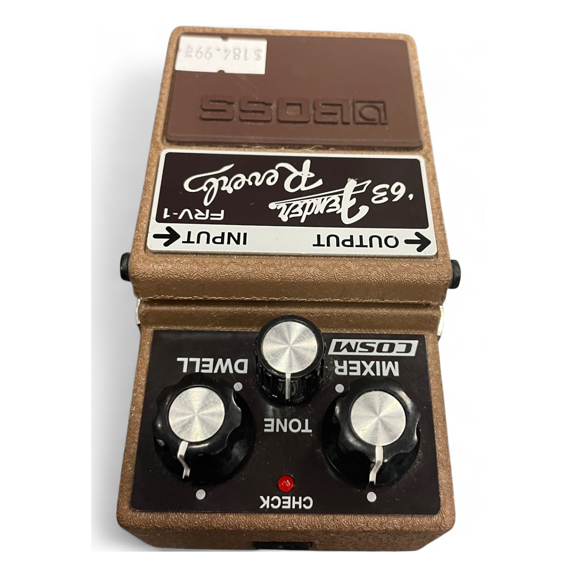 Used BOSS FRV1 Fender 63 Reverb Effect Pedal | Guitar Center
