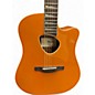 Used Ibanez ALT30 Altstar Metallic Orange Acoustic Electric Guitar