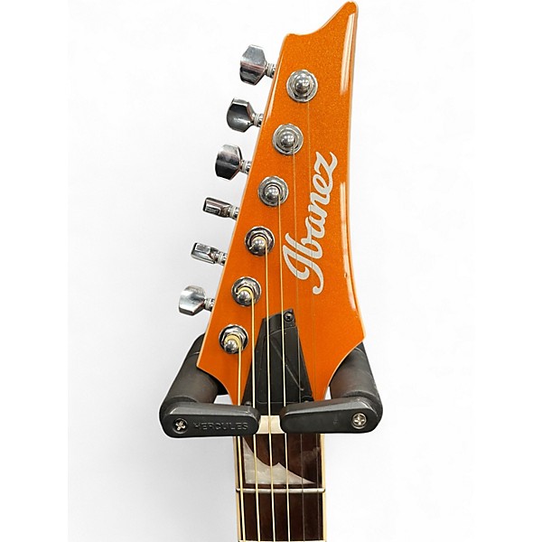 Used Ibanez ALT30 Altstar Metallic Orange Acoustic Electric Guitar