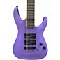 Used ESP LTD SC607B 7 String Baritone Purple Solid Body Electric Guitar