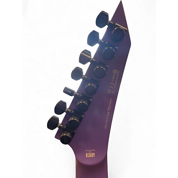 Used ESP LTD SC607B 7 String Baritone Purple Solid Body Electric Guitar