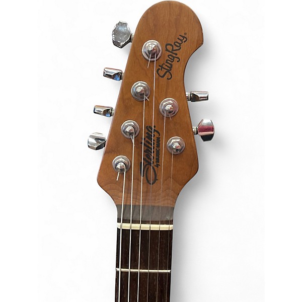 Used Sterling by Music Man STINGRAY Cream Solid Body Electric Guitar