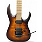 Used Ibanez rgar42mfmt Amber Solid Body Electric Guitar