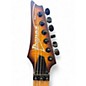 Used Ibanez rgar42mfmt Amber Solid Body Electric Guitar