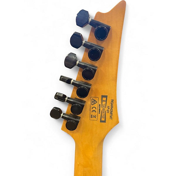 Used Ibanez rgar42mfmt Amber Solid Body Electric Guitar