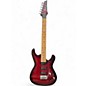 Used Ibanez SA160QM RED Solid Body Electric Guitar thumbnail