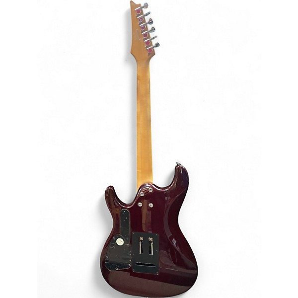 Used Ibanez SA160QM RED Solid Body Electric Guitar