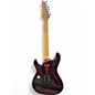 Used Ibanez SA160QM RED Solid Body Electric Guitar