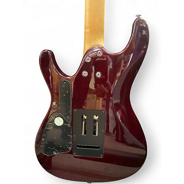 Used Ibanez SA160QM RED Solid Body Electric Guitar