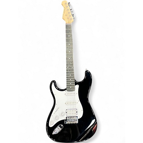 Used Donner Standard Series Black Electric Guitar Black | Guitar