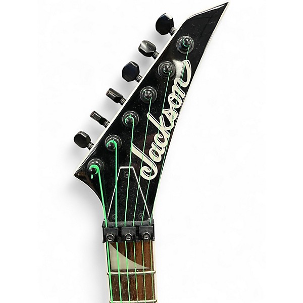 Used Jackson X Series Soloist SLX Green Crackle Solid Body Electric Guitar