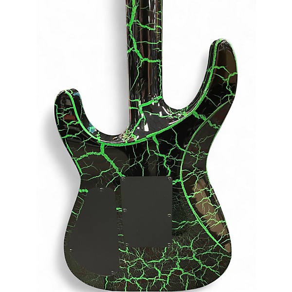 Used Jackson X Series Soloist SLX Green Crackle Solid Body Electric Guitar
