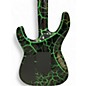 Used Jackson X Series Soloist SLX Green Crackle Solid Body Electric Guitar