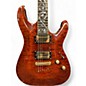 Used Schecter Guitar Research C1 Classic Quilted Brown Burst Solid Body Electric Guitar