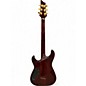 Used Schecter Guitar Research C1 Classic Quilted Brown Burst Solid Body Electric Guitar