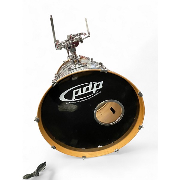 Used PDP by DW 4 Piece CS 4 Piece Drum Kit Light Blue Oyster Drum Kit