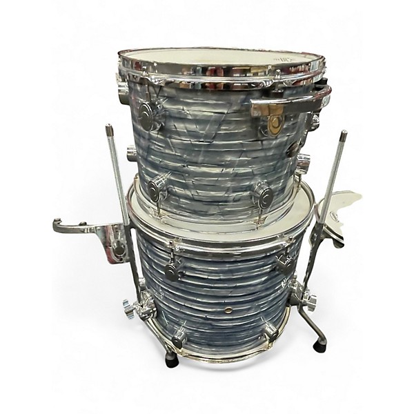Used PDP by DW 4 Piece CS 4 Piece Drum Kit Light Blue Oyster Drum Kit