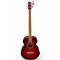 Used Carlo Robelli CB300TRBX Trans Red Acoustic Bass Guitar thumbnail