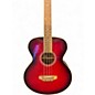 Used Carlo Robelli CB300TRBX Trans Red Acoustic Bass Guitar