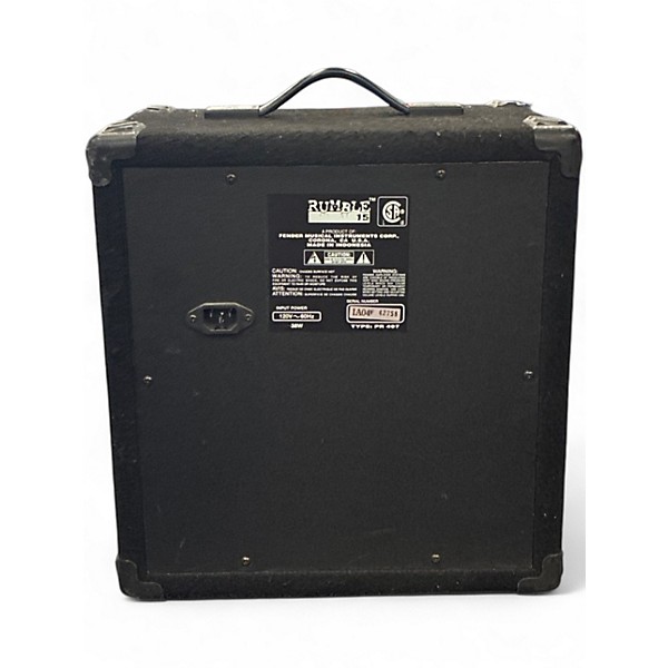 Used Fender Rumble 15 15W 1X8 Bass Combo Amp