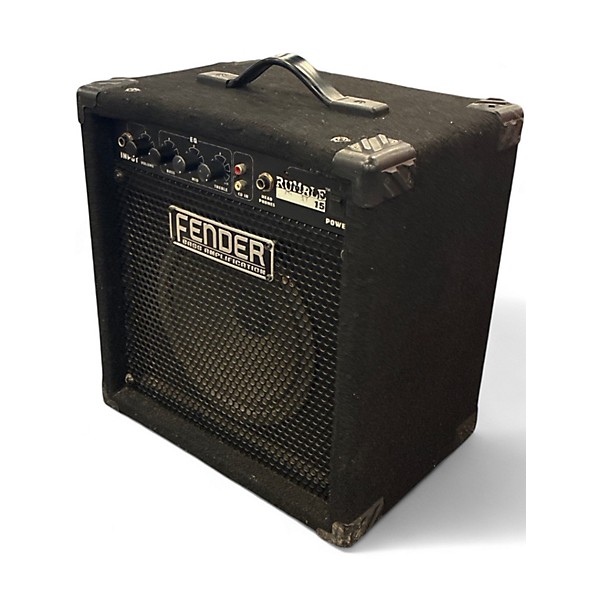 Used Fender Rumble 15 15W 1X8 Bass Combo Amp