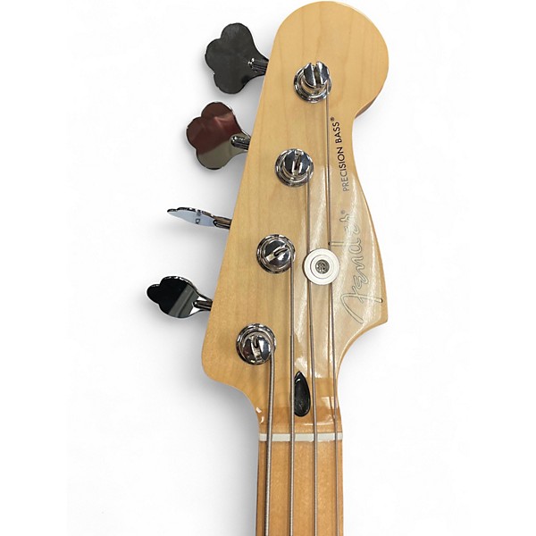 Used Fender Player Precision Bass Sunburst Electric Bass Guitar