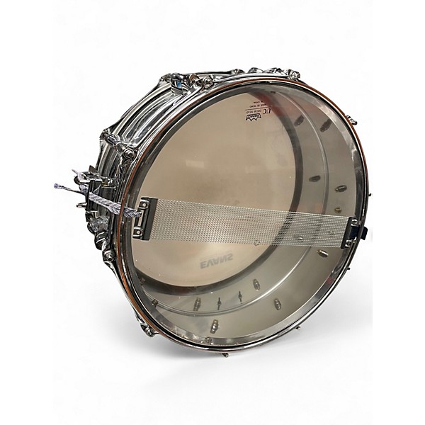 Used Yamaha 14X6.5 Stage Custom Snare Stainless Steel Drum