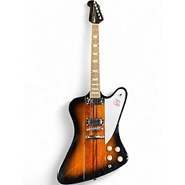 Used Epiphone Firebird 2 Tone Sunburst Solid Body Electric Guitar