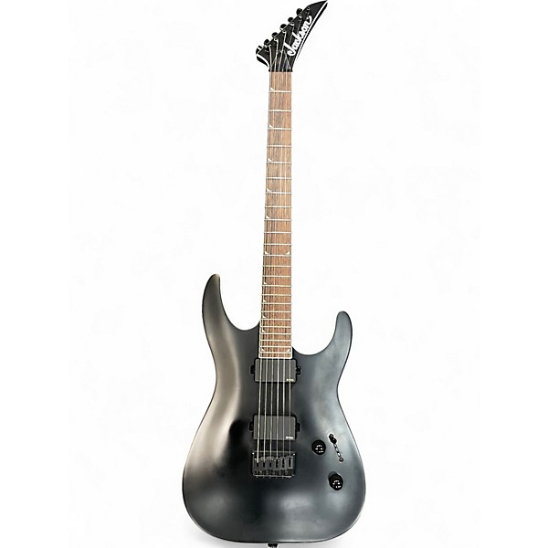 Used Jackson X Series Soloist™ SLA6 DX Baritone Satin Black Solid Body Electric Guitar