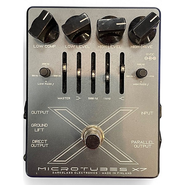 Used Darkglass MICROTUBES X7 Effect Pedal