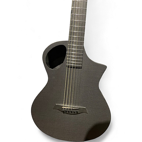 Used Composite Acoustics CARGO RAW BLACK Acoustic Electric Guitar