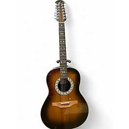 Used Ovation 1655 12-STRING Tobacco Burst 12 String Acoustic Guitar