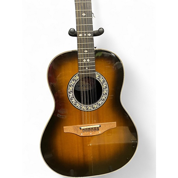 Used Ovation 1655 12-STRING Tobacco Burst 12 String Acoustic Guitar