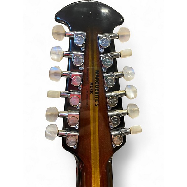 Used Ovation 1655 12-STRING Tobacco Burst 12 String Acoustic Guitar