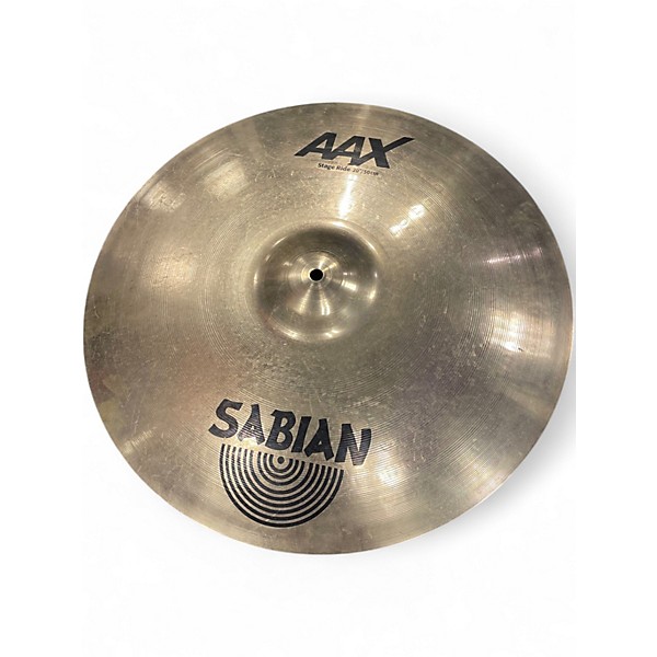 Used SABIAN 20in AAX Stage Ride Cymbal