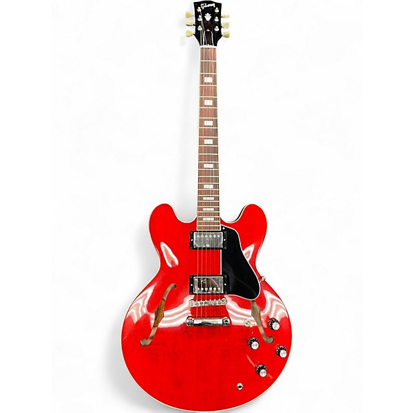 Used Gibson ES335 Figured Cherry Hollow Body Electric Guitar