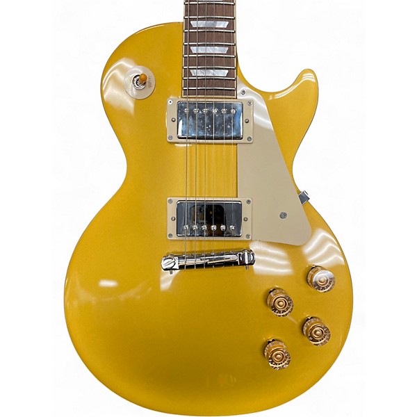 Used Epiphone Inspired by Gibson Custom Tak Matsumoto 1955 Les Paul Standa Antique Gold Solid Body Electric Guitar