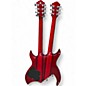 Used B.C. Rich Bich Legacy Double Neck Trans Red Solid Body Electric Guitar