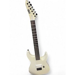 Used ESP LTD MHT ARCTIC WHITE Arctic White Solid Body Electric Guitar