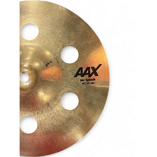 Used SABIAN 10in AAX Air Splash Cymbal