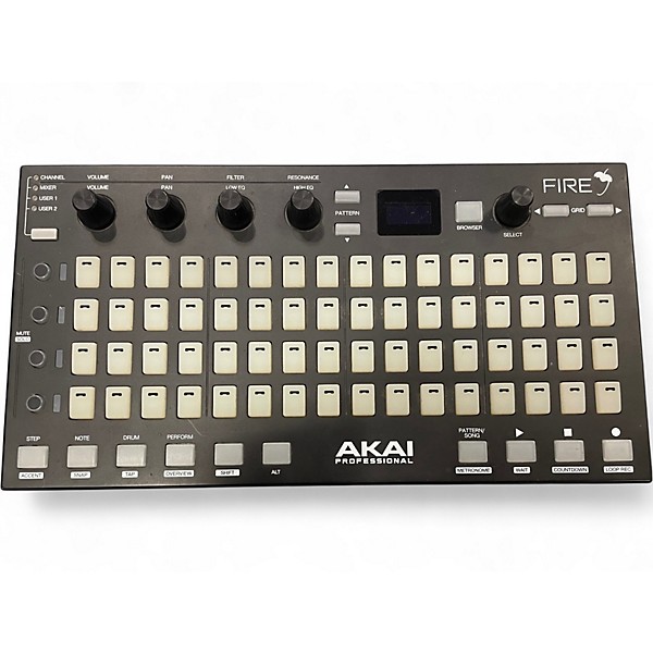 Used Akai Professional Fire FL Studio MIDI Controller MIDI Controller